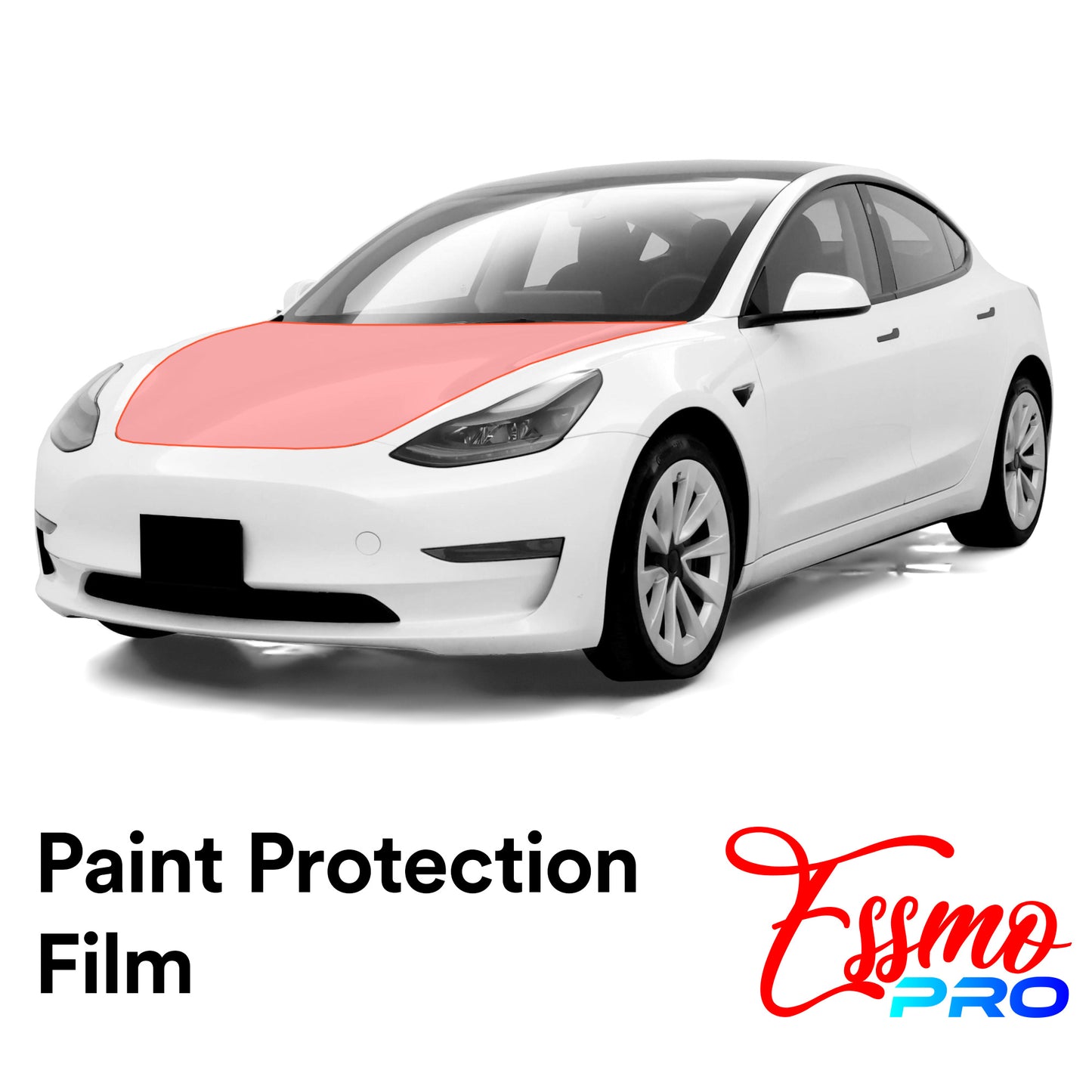 PPF Paint Protection Film Precut for Tesla Model 3 Gloss Clear TPU Invisible Scratches Shield Wrap DIY