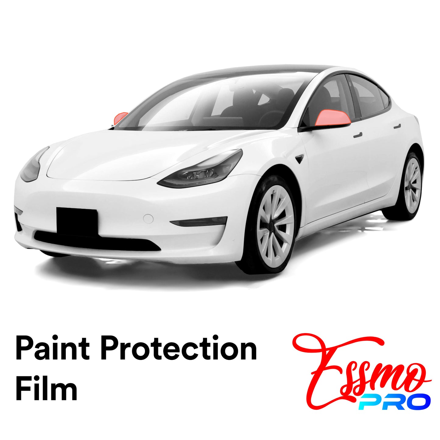 PPF Paint Protection Film Precut for Tesla Model 3 Gloss Clear TPU Invisible Scratches Shield Wrap DIY