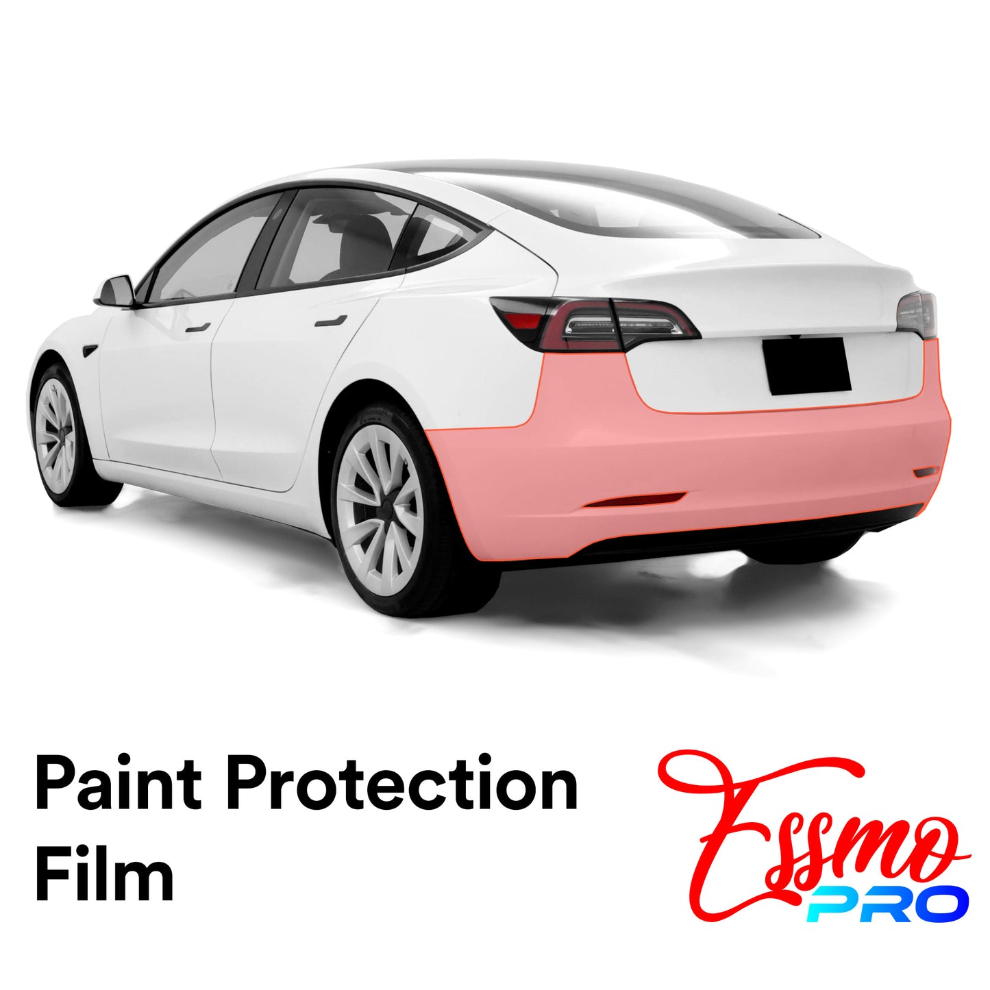 PPF Paint Protection Film Precut for Tesla Model 3 Gloss Clear TPU Invisible Scratches Shield Wrap DIY