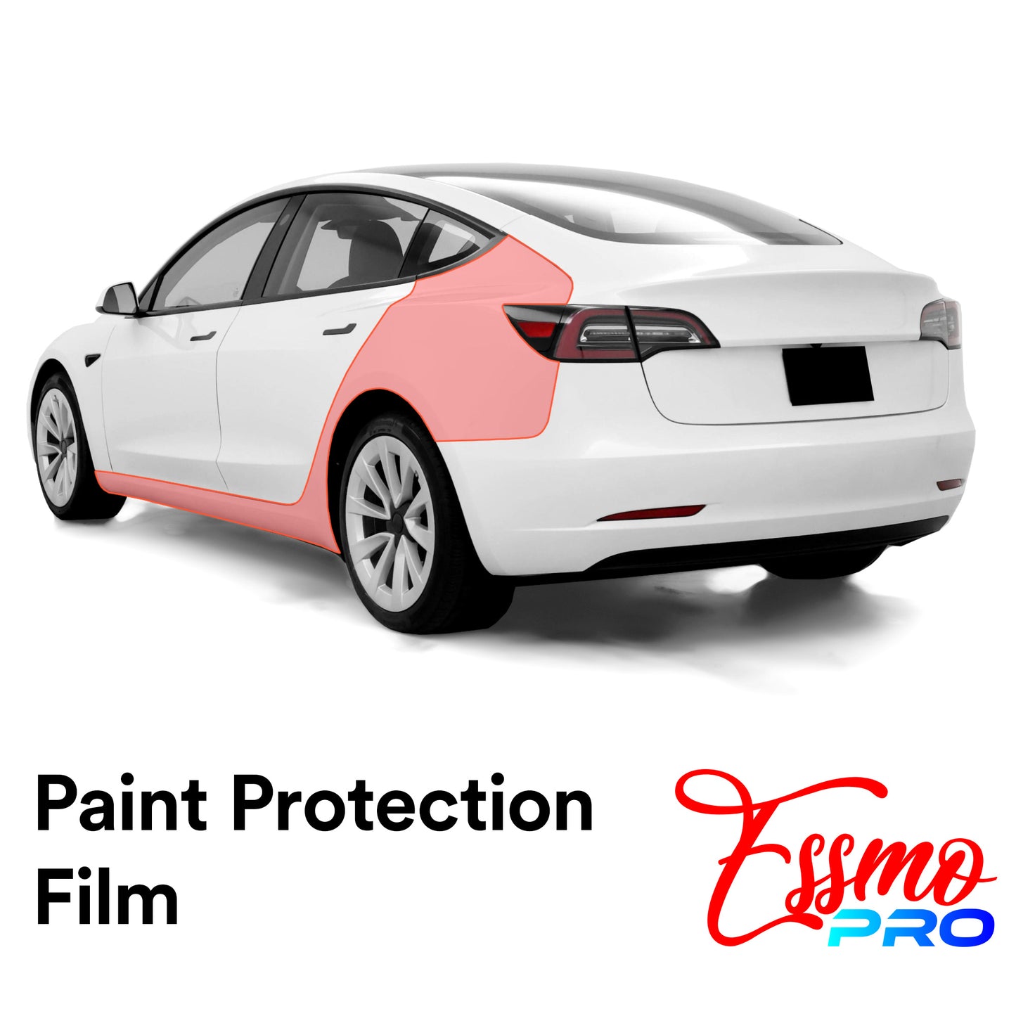 PPF Paint Protection Film Precut for Tesla Model 3 Gloss Clear TPU Invisible Scratches Shield Wrap DIY