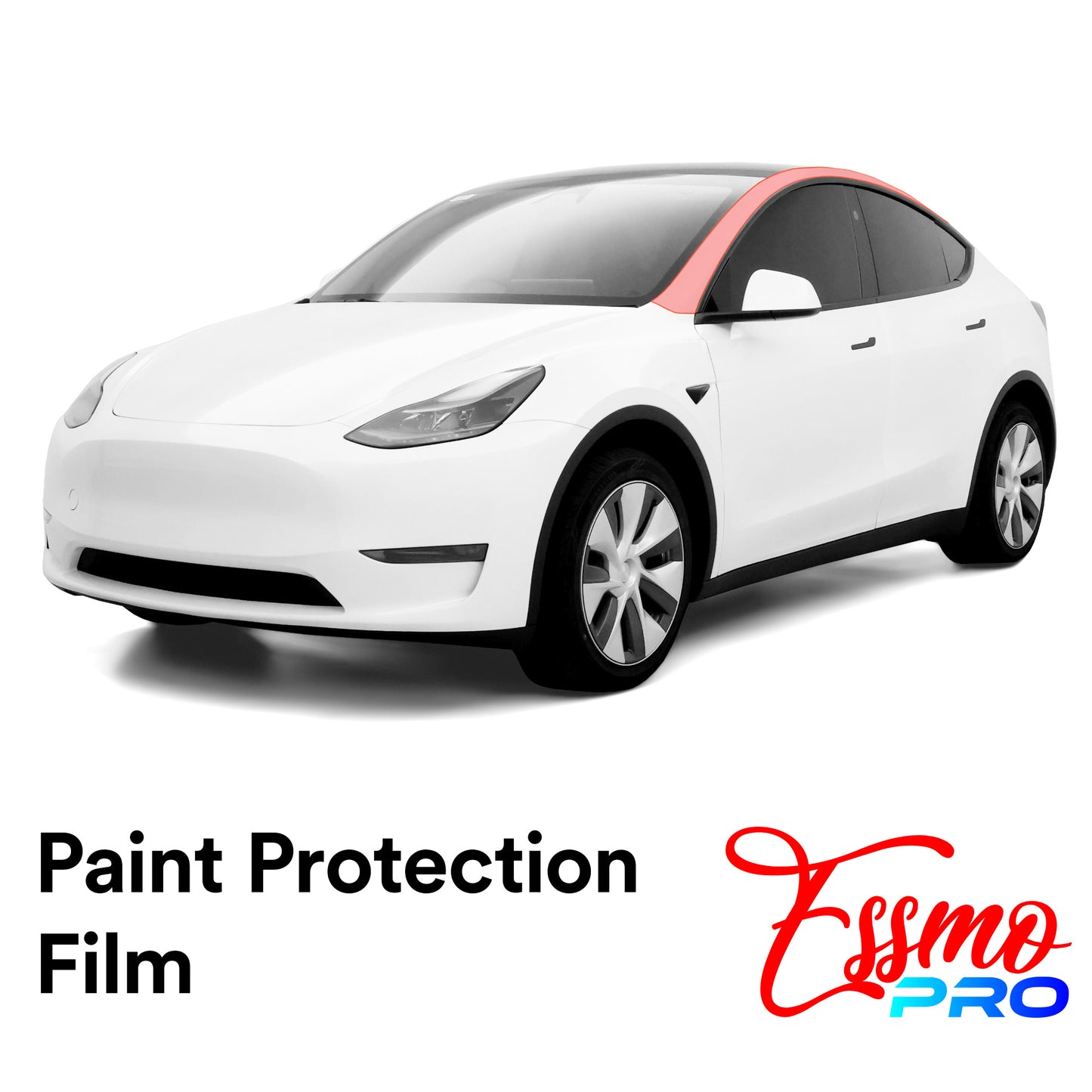 PPF Paint Protection Film Precut for Tesla Model Y Gloss Clear TPU Invisible Scratches Shield Wrap DIY