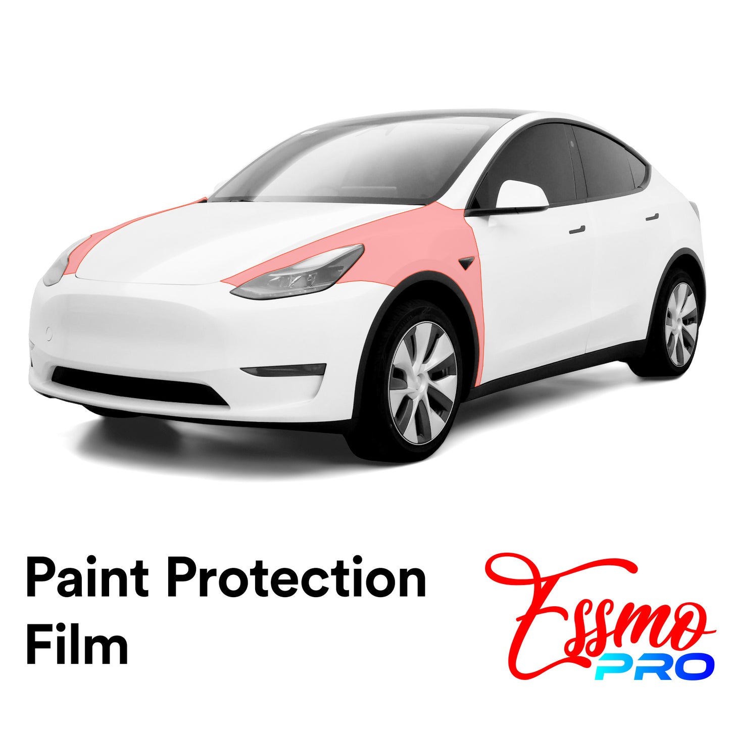 PPF Paint Protection Film Precut for Tesla Model Y Gloss Clear TPU Invisible Scratches Shield Wrap DIY