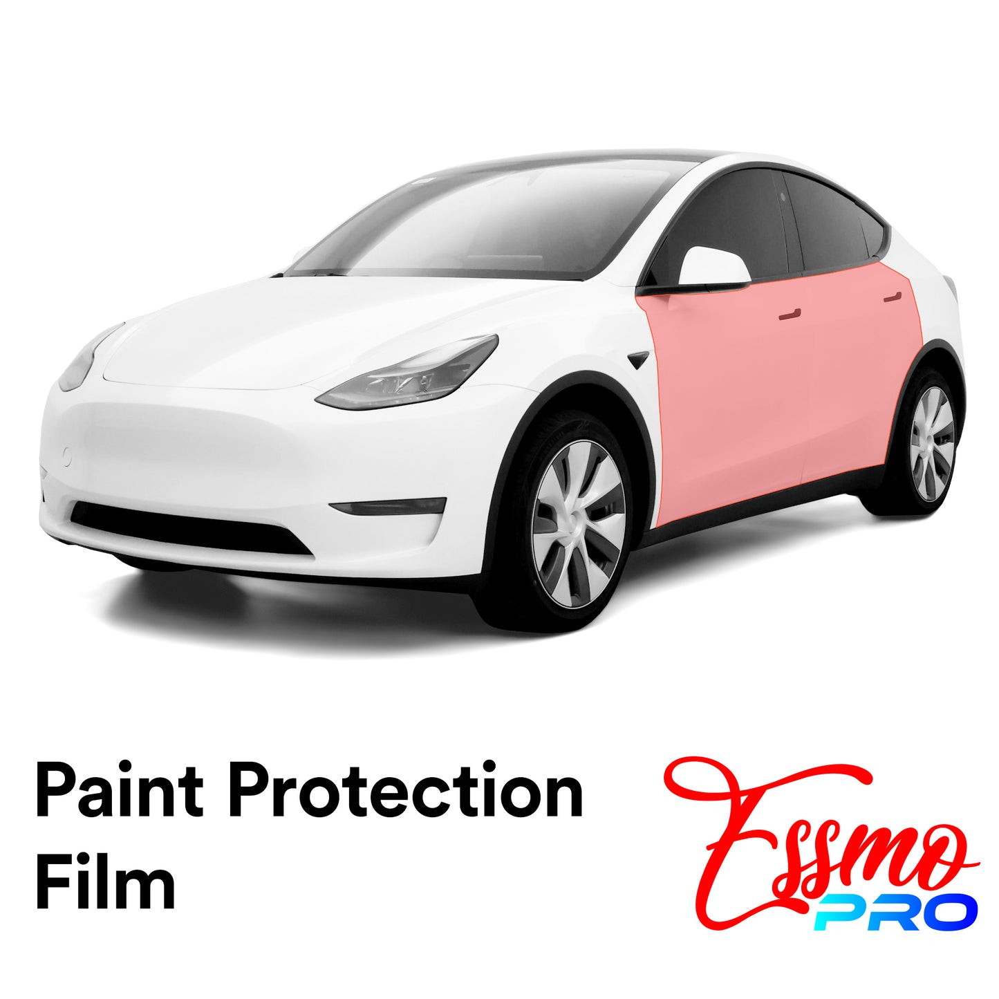 PPF Paint Protection Film Precut for Tesla Model Y Gloss Clear TPU Invisible Scratches Shield Wrap DIY
