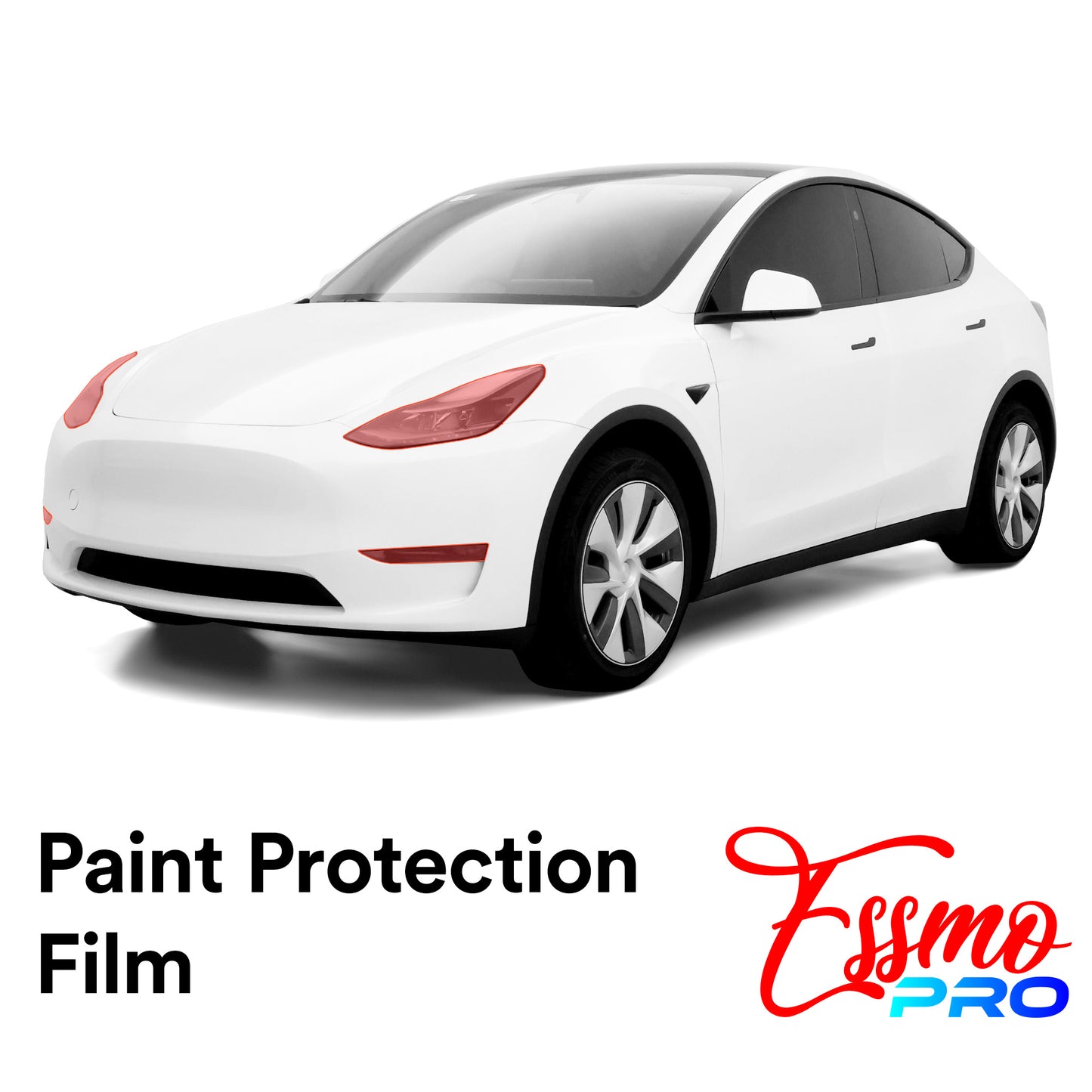 PPF Paint Protection Film Precut for Tesla Model Y Gloss Clear TPU Invisible Scratches Shield Wrap DIY