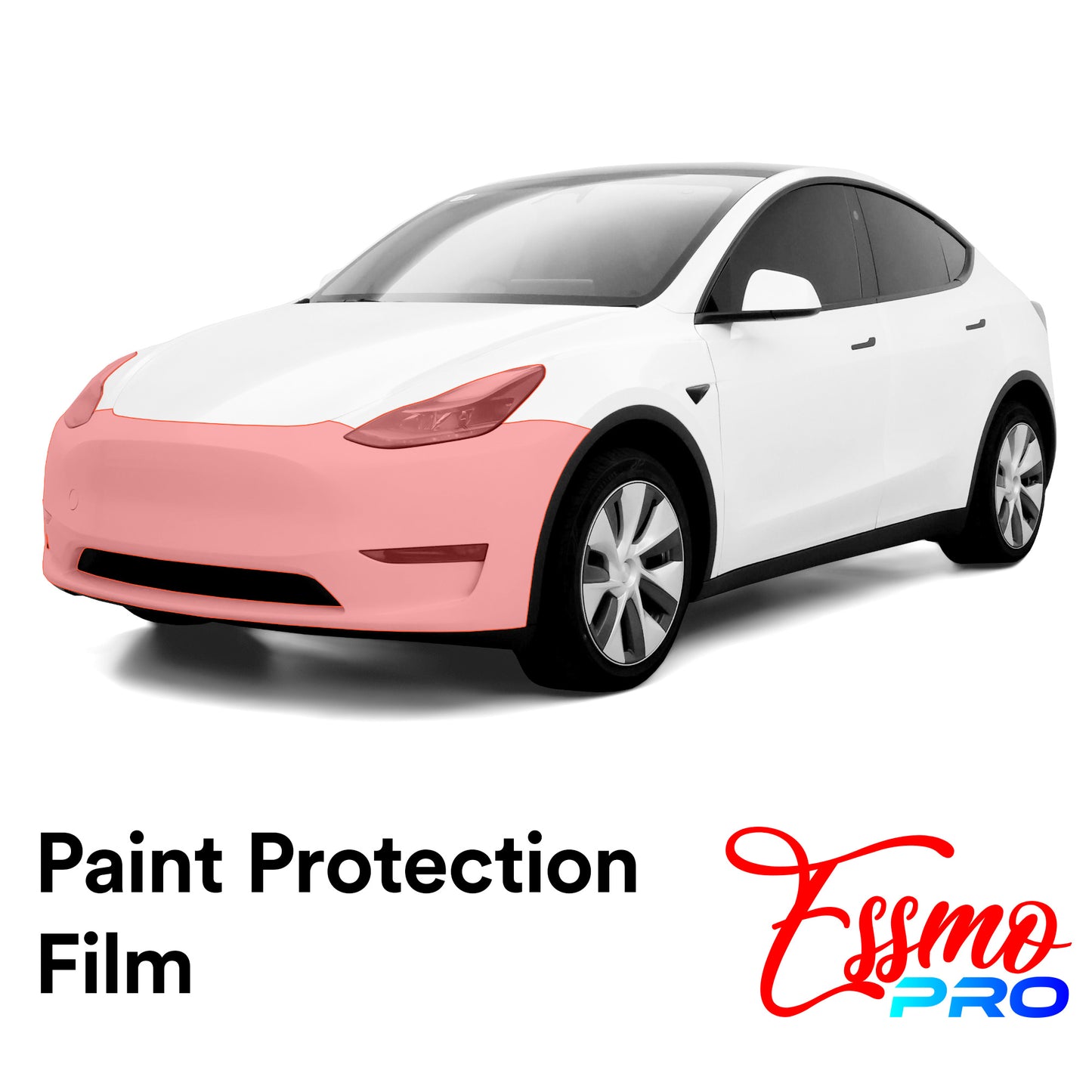 PPF Paint Protection Film Precut for Tesla Model Y Gloss Clear TPU Invisible Scratches Shield Wrap DIY