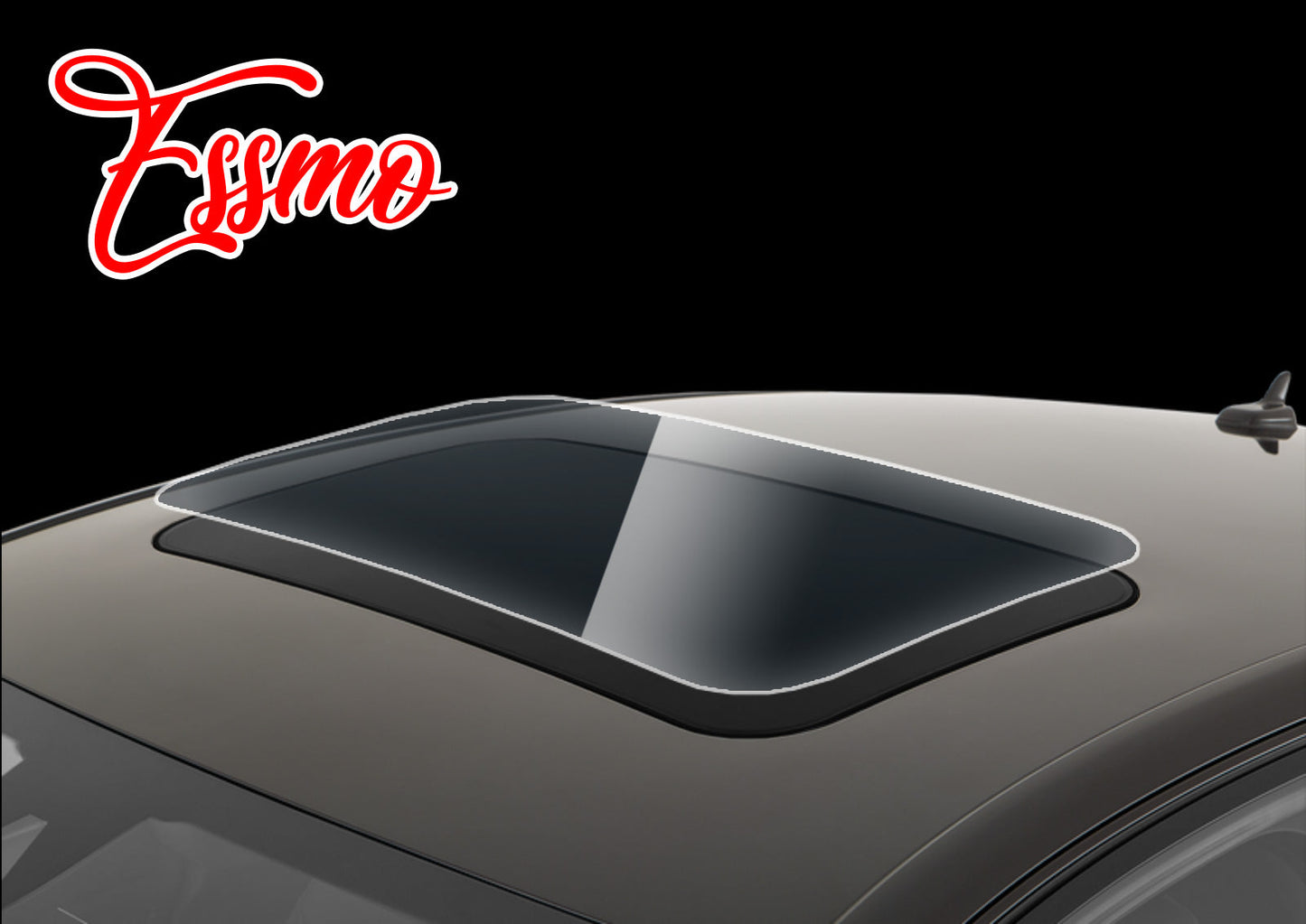 PPF Paint Protection Film Security Black Glass Sunroof Clear Bra VLT70% UV99% Block Windshield