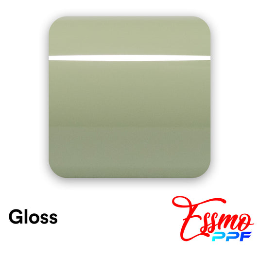 Gloss Light Khaki Green PPF Paint Protection Film TPU Full Roll Special Order