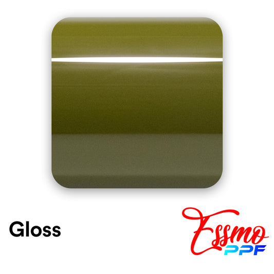 Gloss Military Green PPF Paint Protection Film TPU Full Roll Special Order