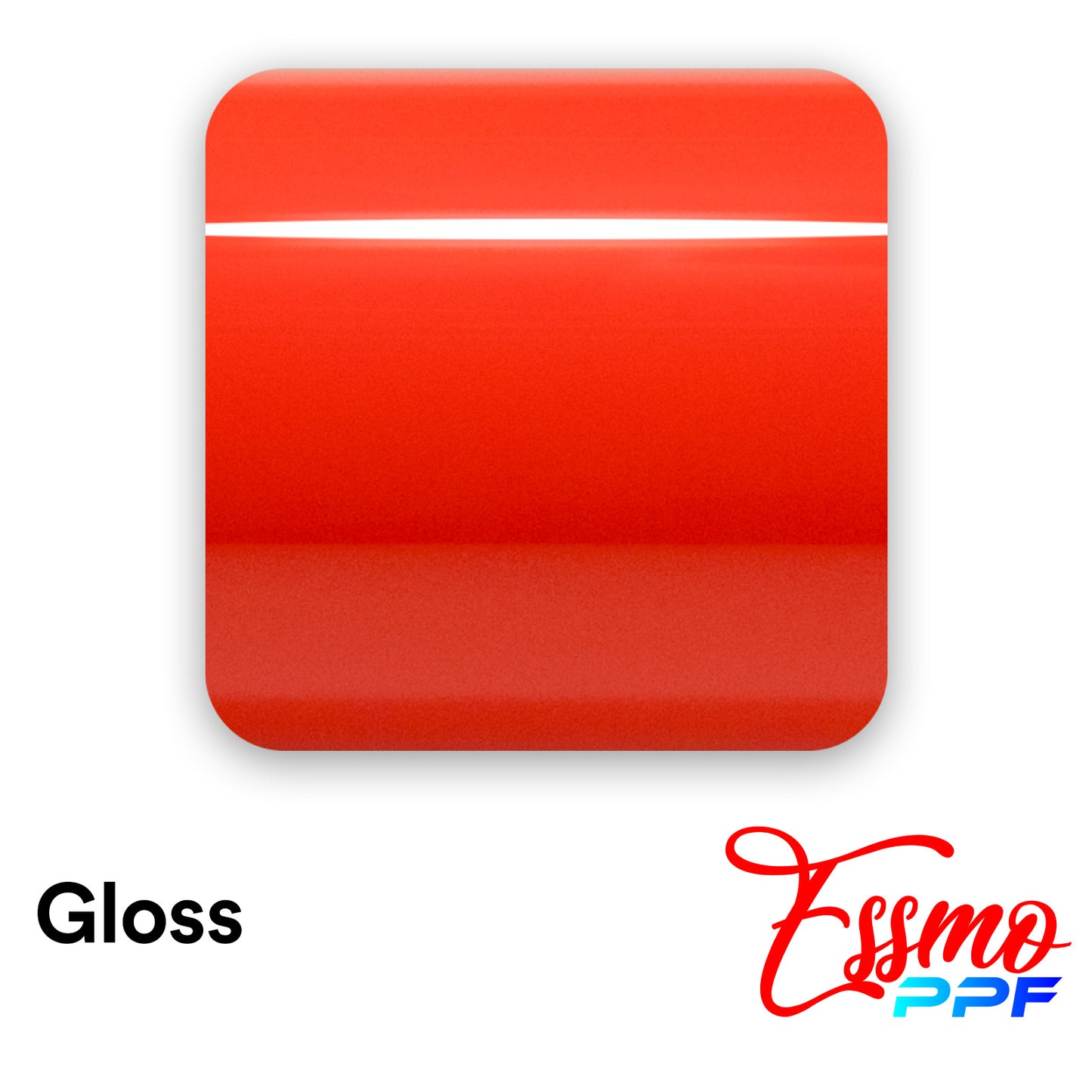 Gloss Racing Red PPF Paint Protection Film TPU Full Roll Special Order