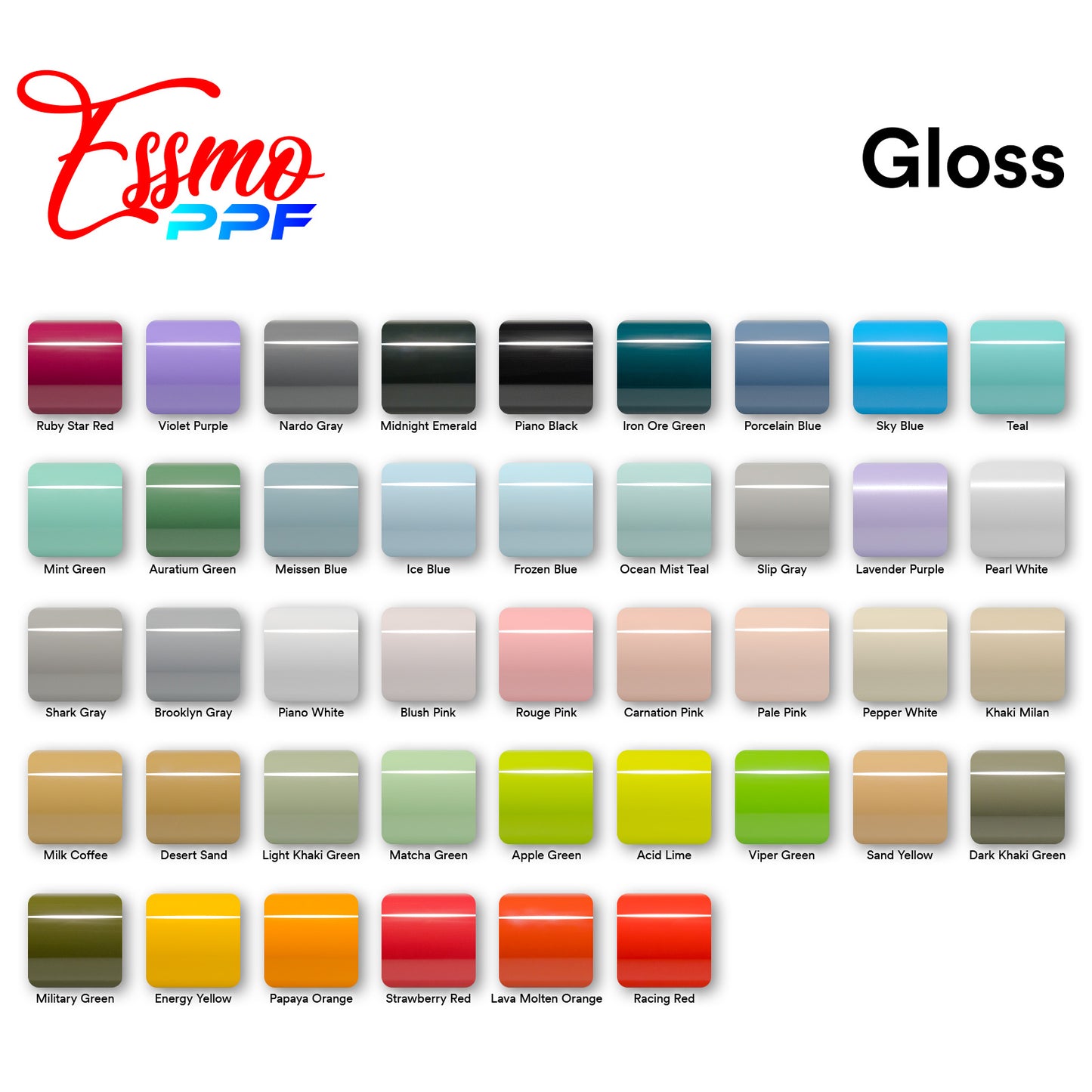 Gloss Desert Sand PPF TPU Paint Protection Film Full Roll Special Order