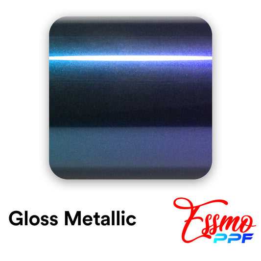 Gloss Metallic Deep Blue PPF Paint Protection Film TPU Full Roll Special Order