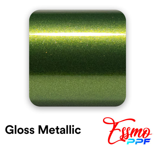 Gloss Metallic Mamba Green PPF Paint Protection Film TPU Full Roll Special Order