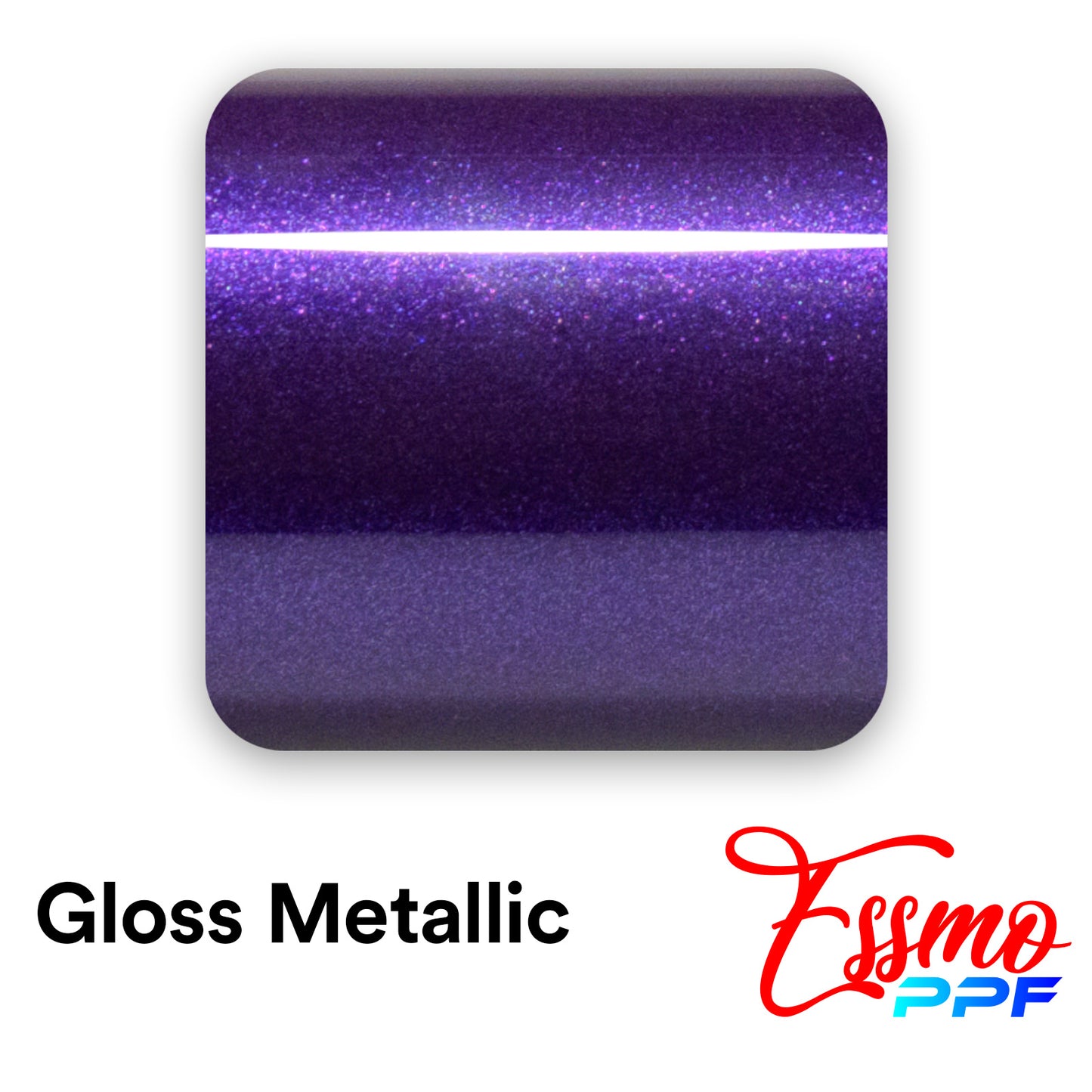 Gloss Metallic Mauvine Blue PPF TPU Paint Protection Film Full Roll Special Order