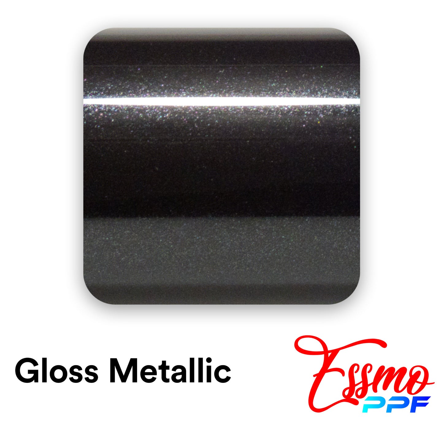 Gloss Metallic Phantom Black PPF TPU Paint Protection Film Full Roll Special Order