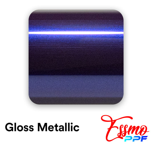Gloss Metallic Royal Indigo Blue PPF Paint Protection Film TPU Full Roll Special Order