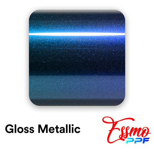 Gloss Metallic Shadow Blue PPF Paint Protection Film TPU Full Roll Special Order