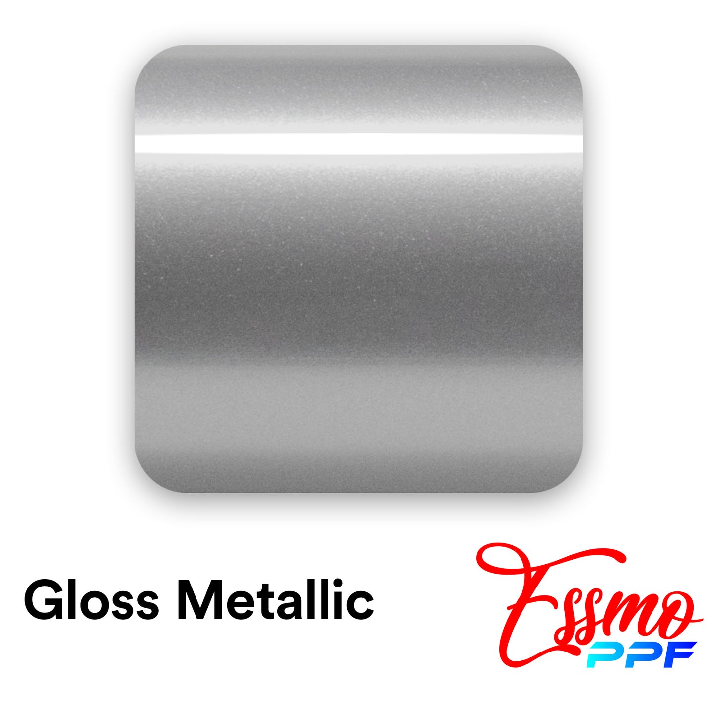 Gloss Metallic Silver PPF TPU Paint Protection Film Full Roll Special Order