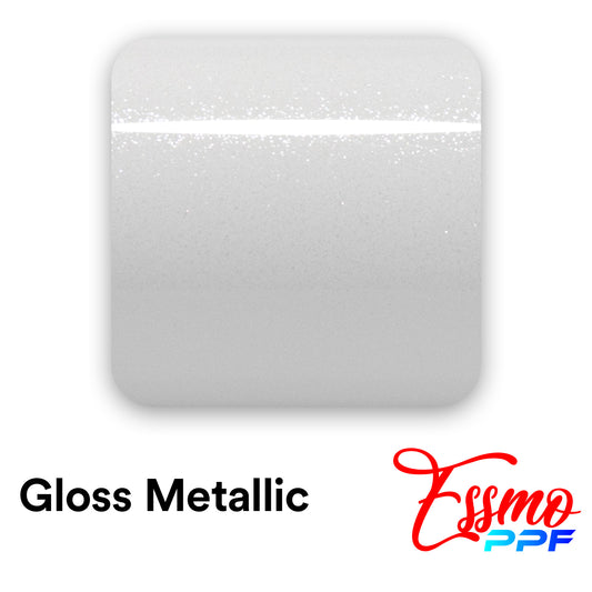 Gloss Metallic Sparkle White PPF Paint Protection Film TPU Full Roll Special Order