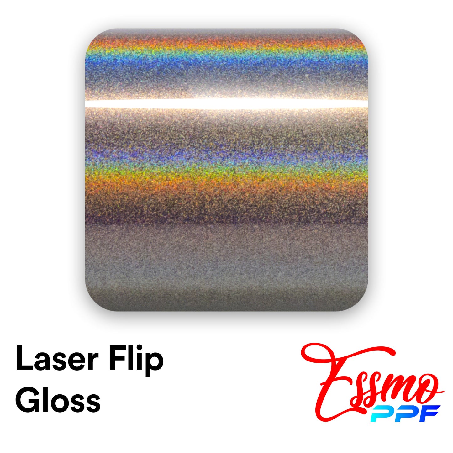 Laser Flip Gloss Rainbow Gray PPF Paint Protection Film TPU Full Roll Special Order