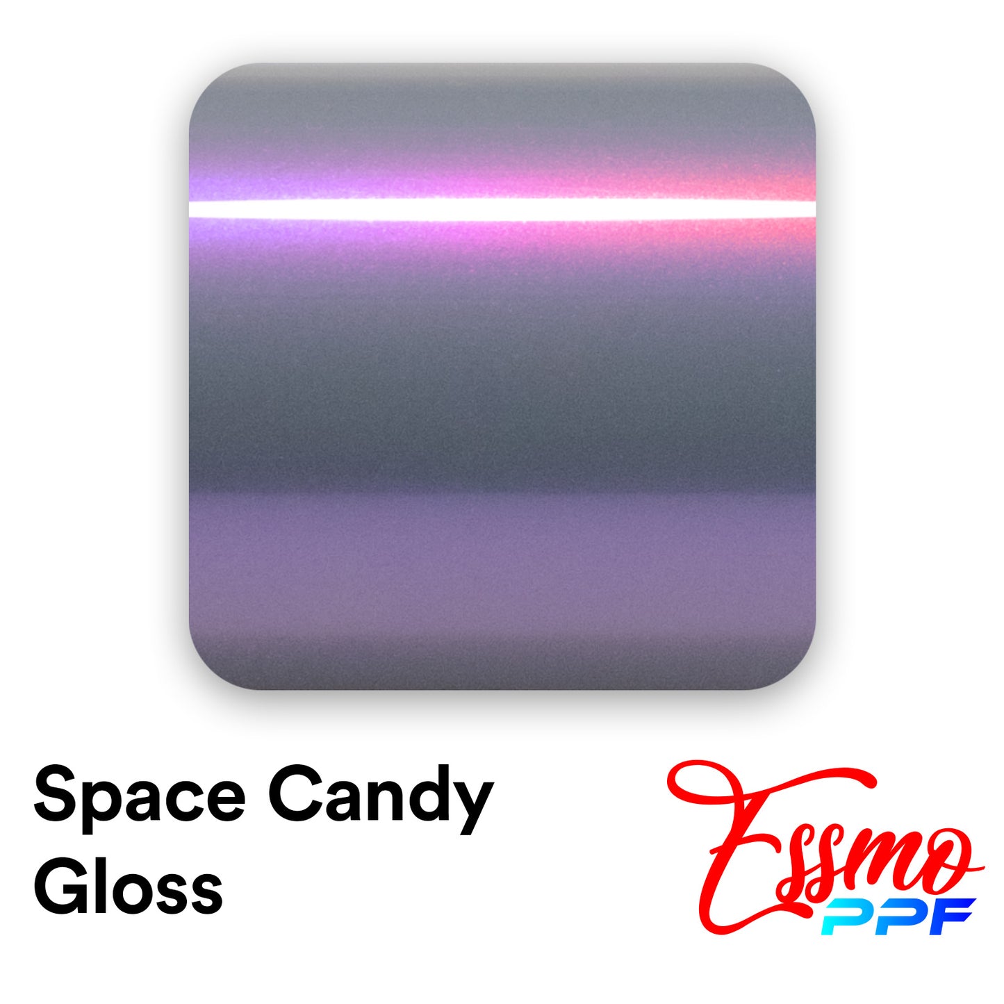 Space Candy Gloss Gray Purple PPF Paint Protection Film TPU Full Roll Special Order