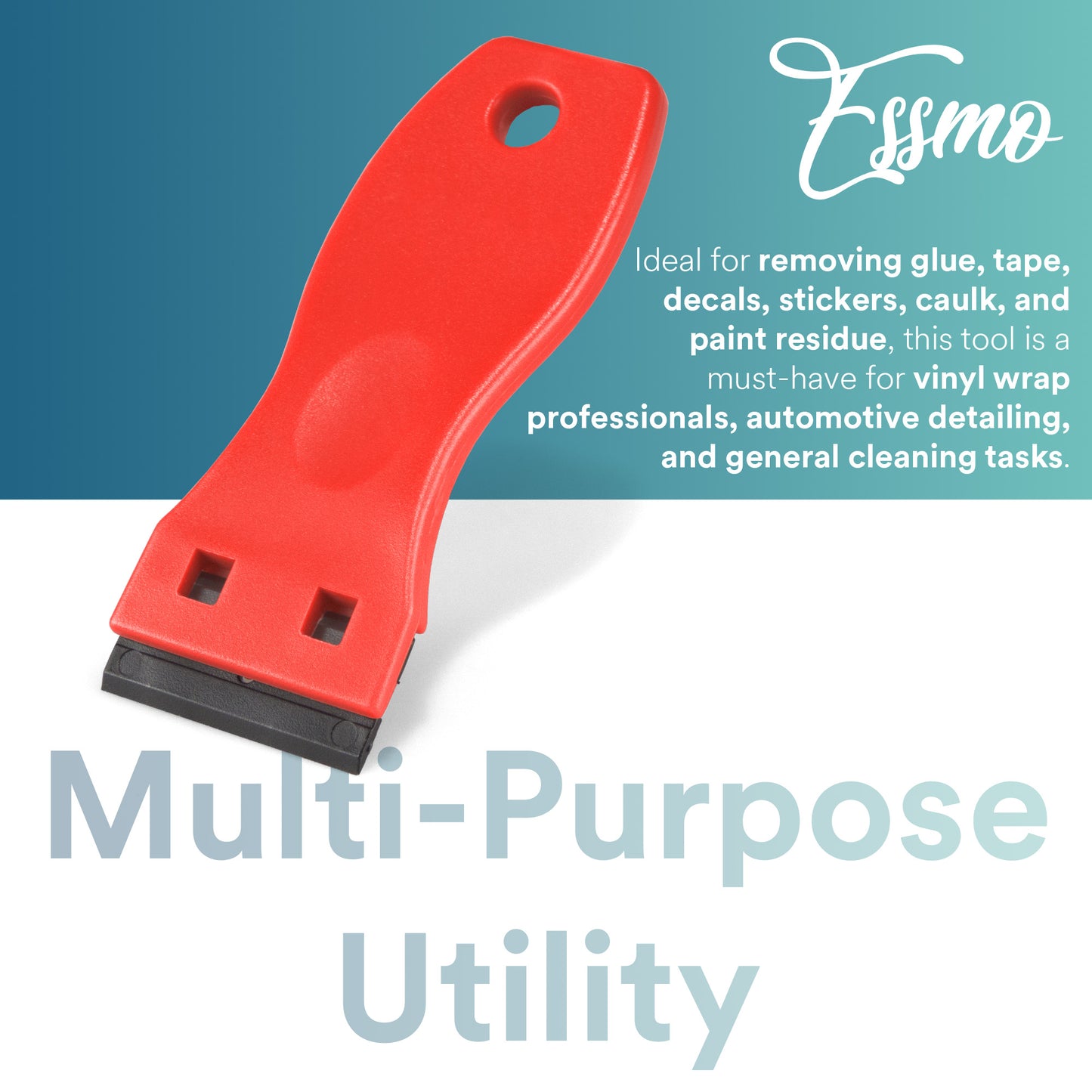 ESSMO Vinyl Wrap Razor Blade Scraper for Vinyl Wrap Tint Adhesive Remover