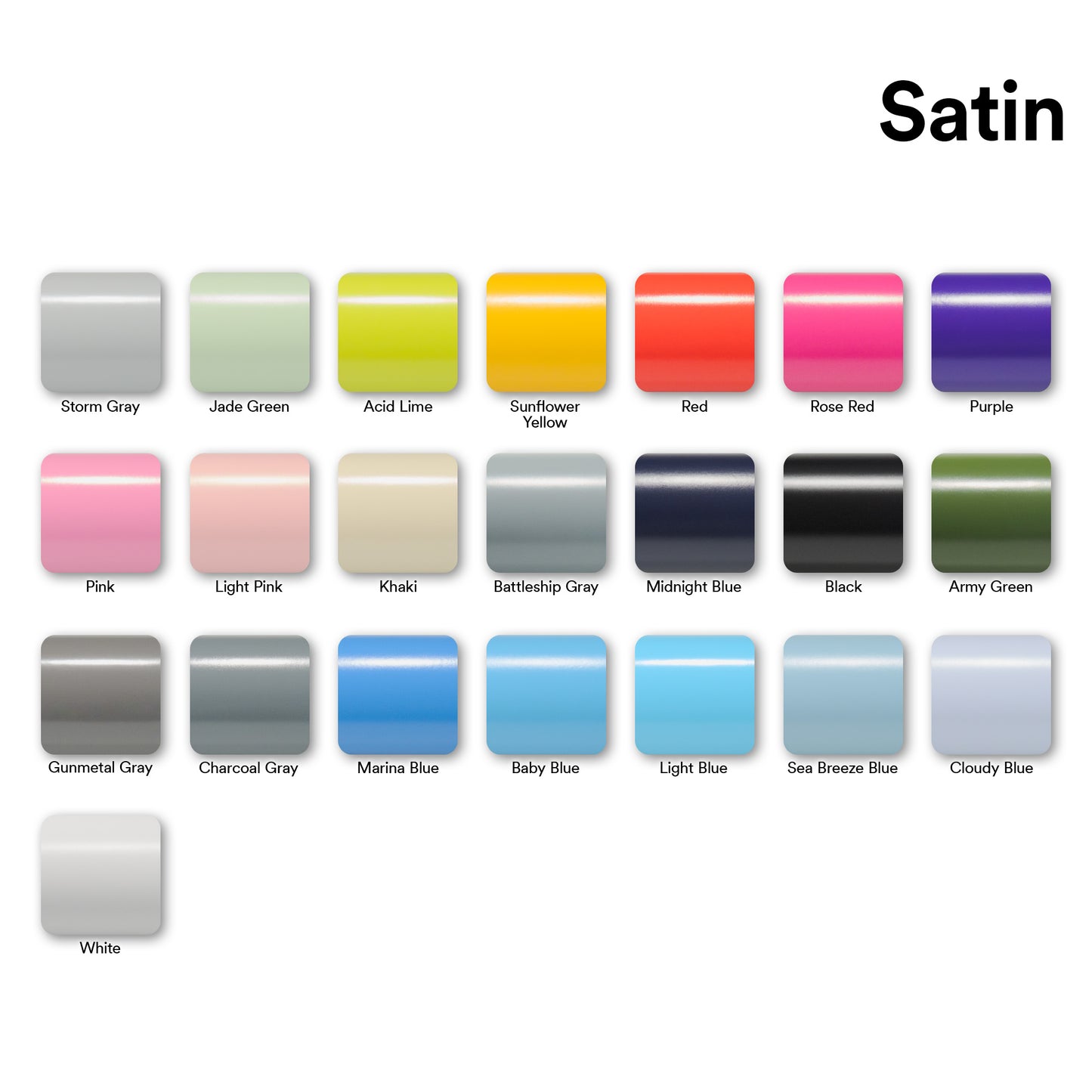 Satin Army Green Matte Flat Vinyl Wrap