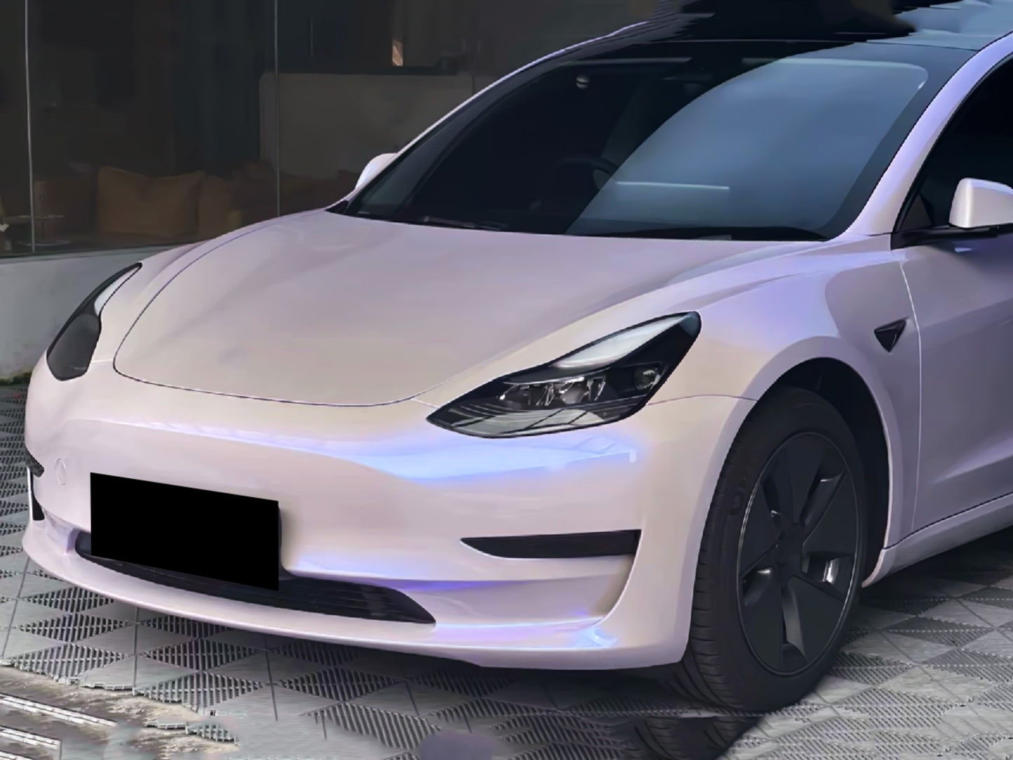 Space Candy Gloss Silver Lavender Vinyl Wrap