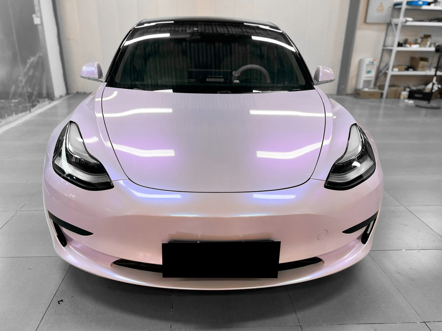 Space Candy Gloss Silver Lavender Vinyl Wrap