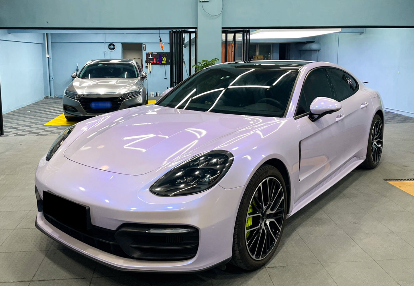 Space Candy Gloss Silver Lavender Vinyl Wrap