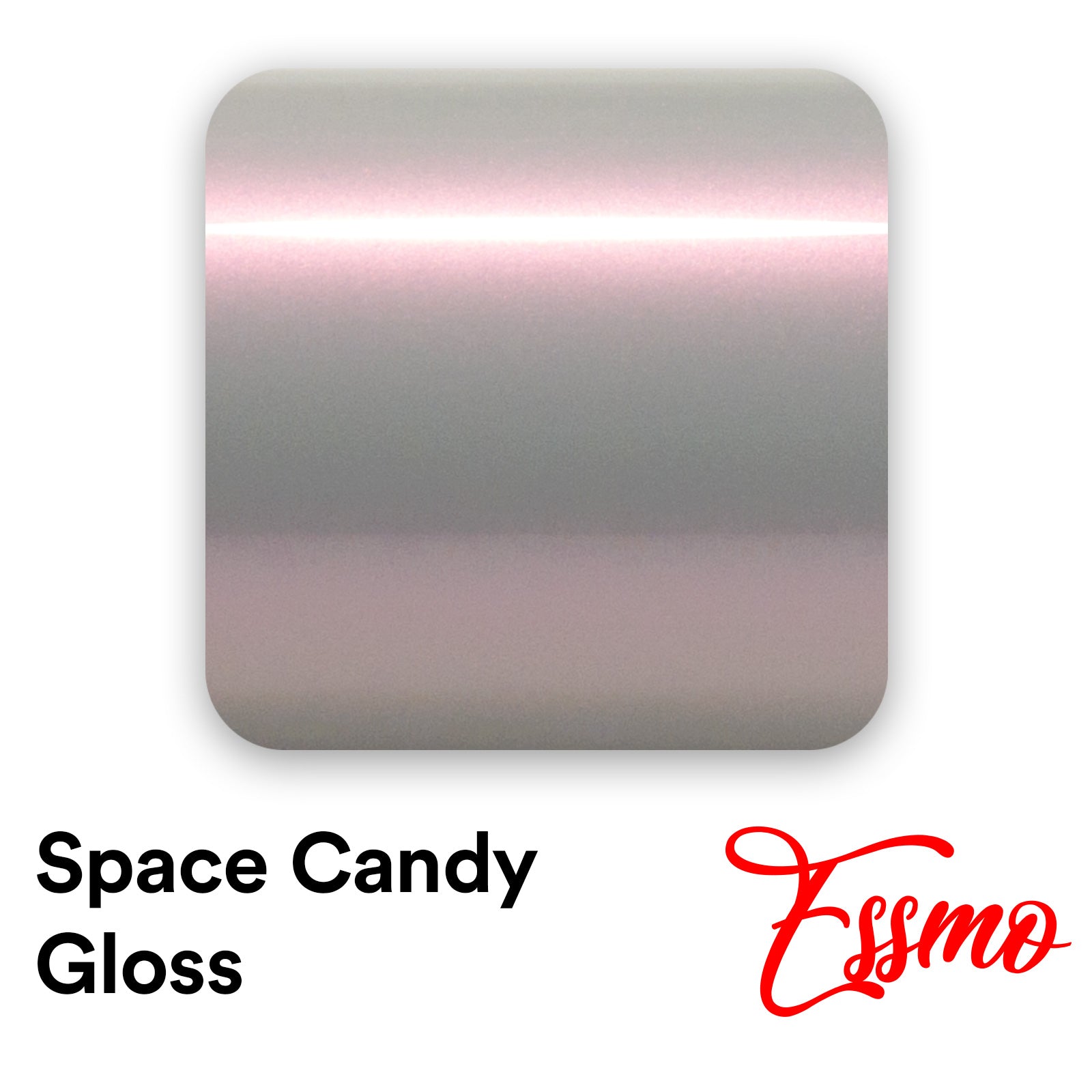 Candy Metallic Gray Pink Vinyl Wrap