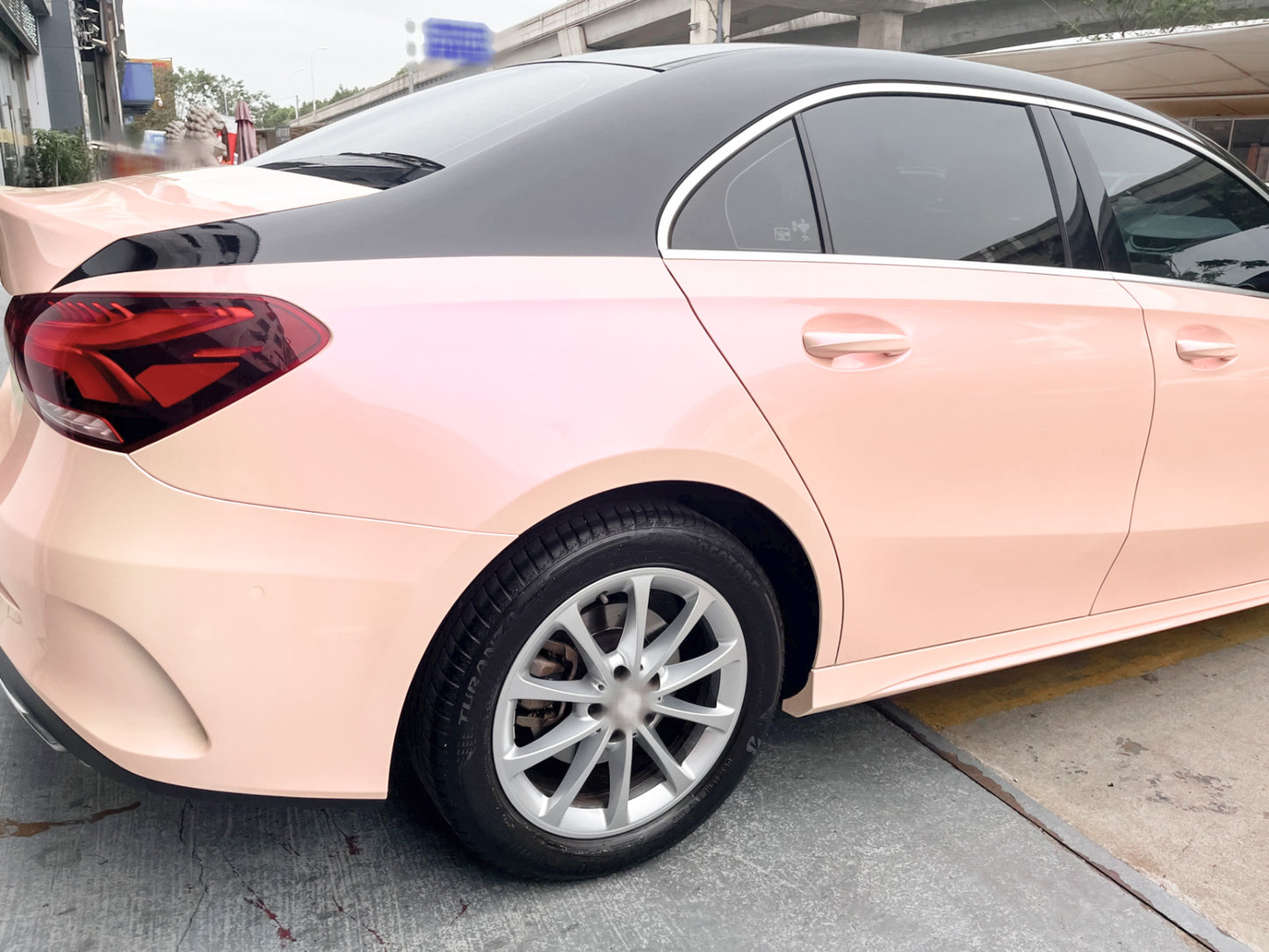 Space Candy Gloss Pink Purple Vinyl Wrap