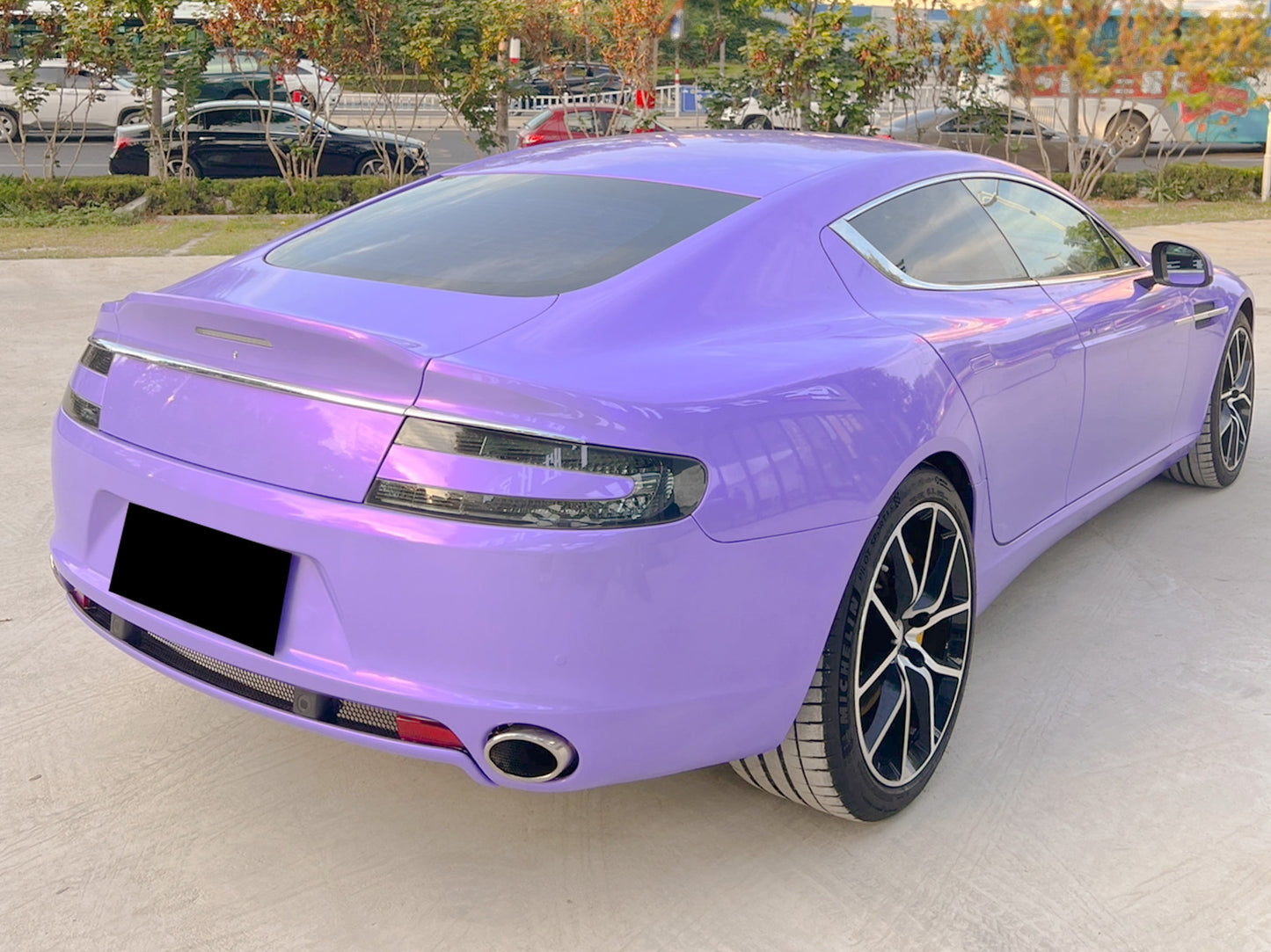 Space Candy Gloss Candy Purple Vinyl Wrap