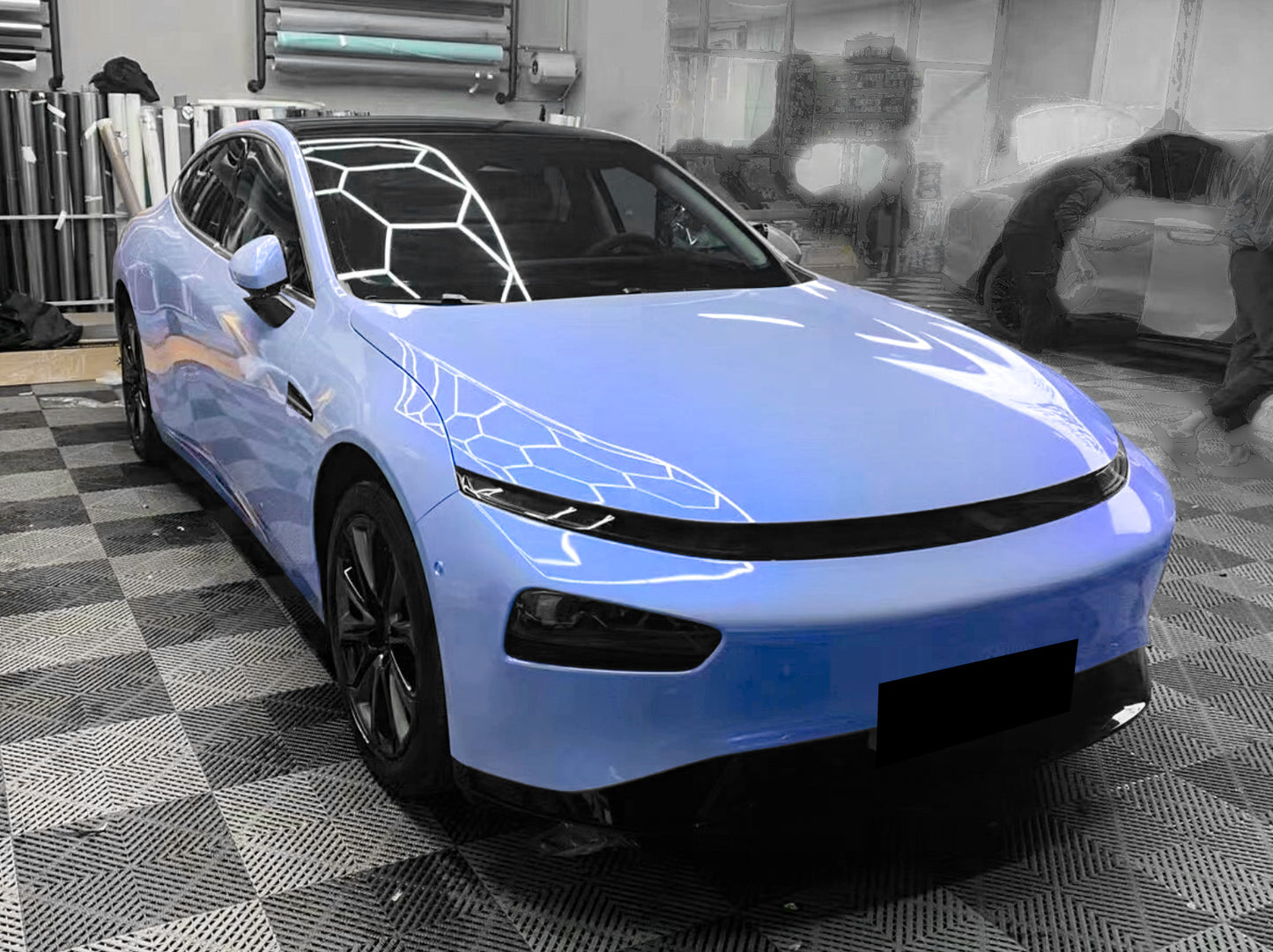 Space Candy Gloss Baby Blue Vinyl Wrap