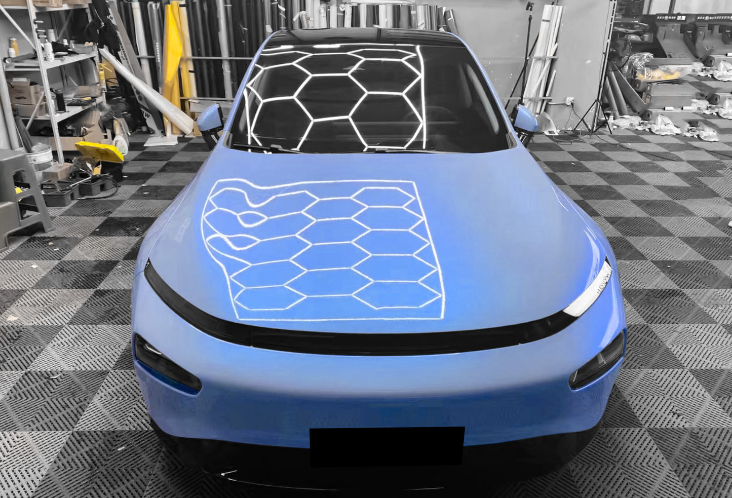 Space Candy Gloss Baby Blue Vinyl Wrap