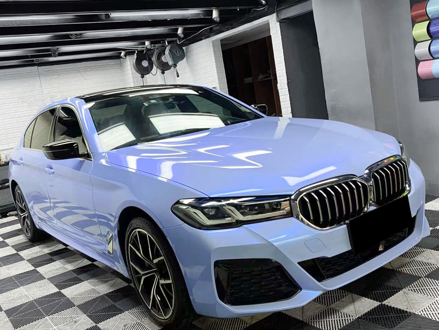 Space Candy Gloss Baby Blue Vinyl Wrap