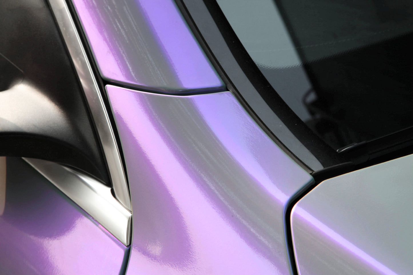 Space Candy Gloss Gray Purple Vinyl Wrap