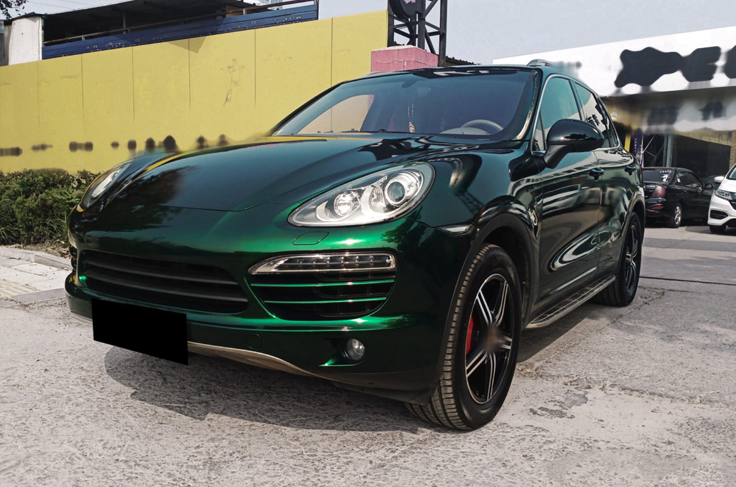 Super Gloss Metallic Agate Green Vinyl Wrap