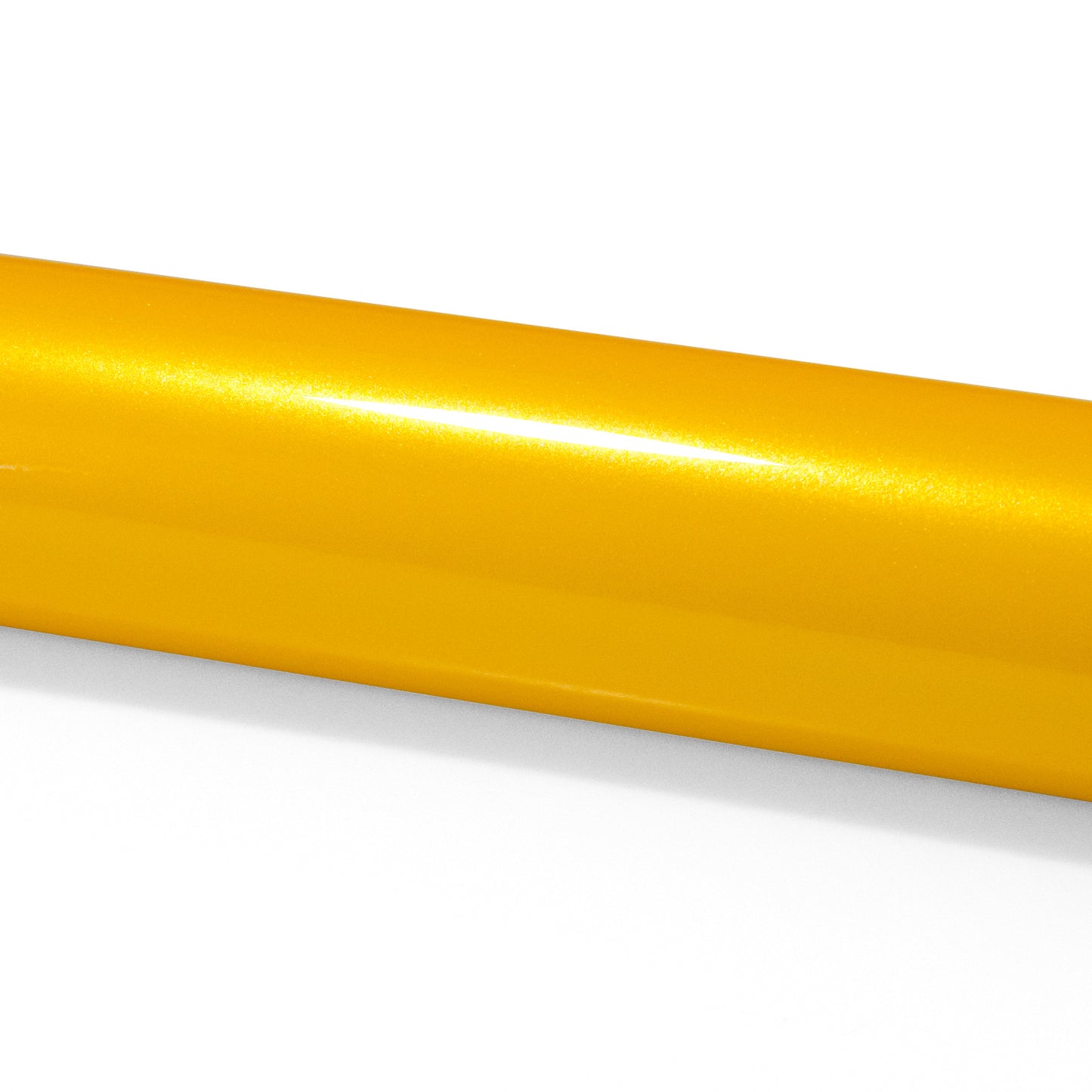 PET Super Gloss Metallic Cyber Yellow Vinyl Wrap