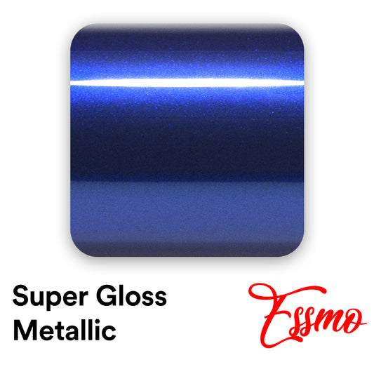 Super Gloss Metallic Blue Berry Vinyl Wrap