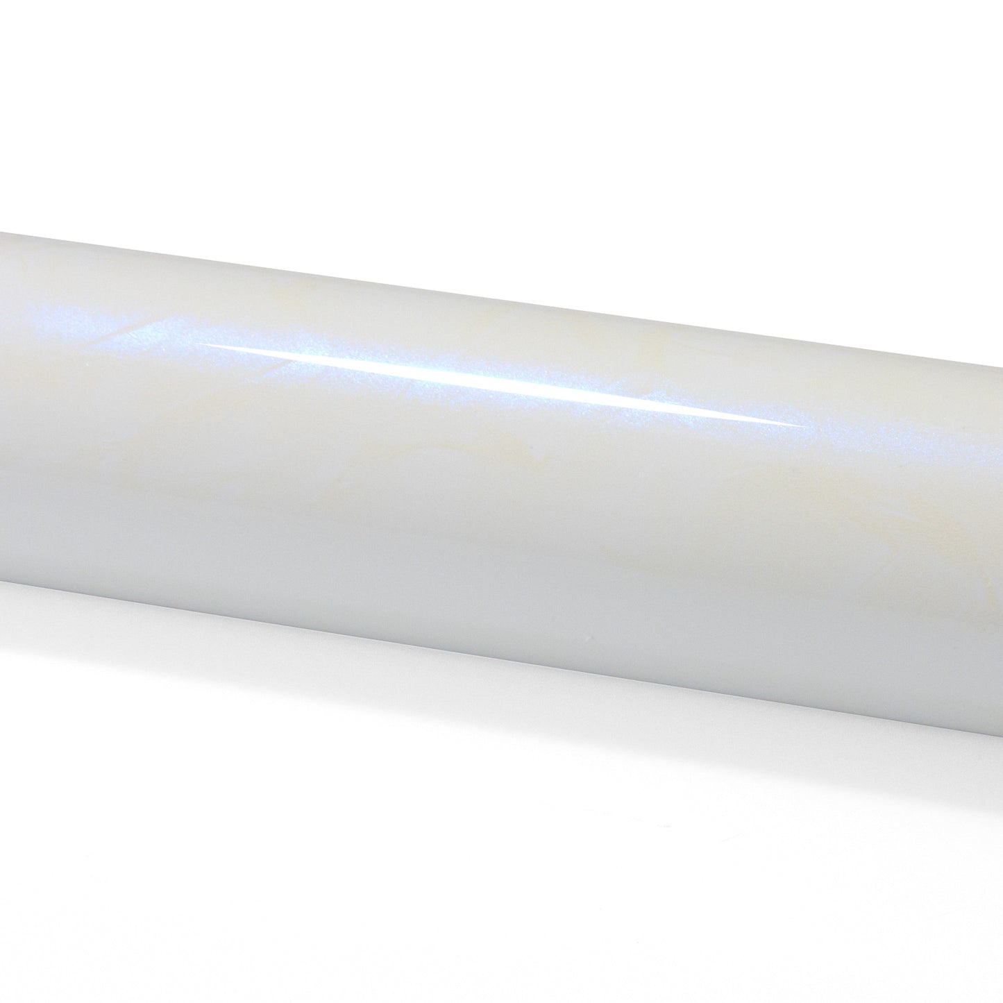 PET Marble Pearl Gloss White Blue Vinyl Wrap