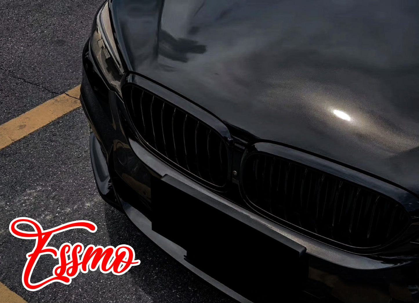 Gloss Metallic Graphite Gray Dry Apply PPF TPU Paint Protection Film