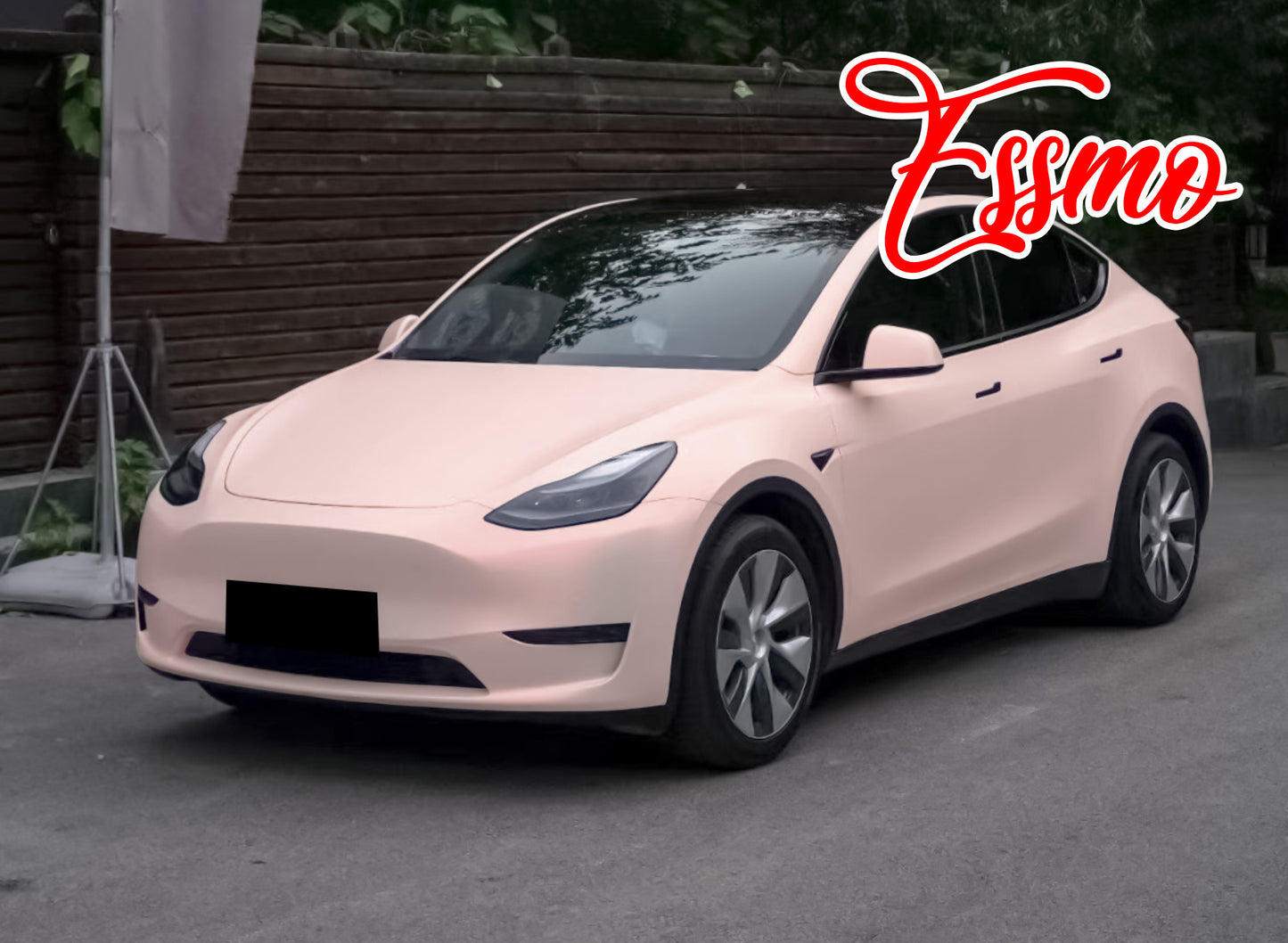 Matte Seashell Pink Dry Apply PPF TPU Paint Protection Film