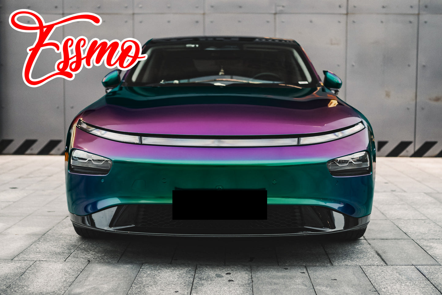 Galaxy Dust Gloss Spectrum Purple Green Dry Apply PPF TPU Paint Protection Film