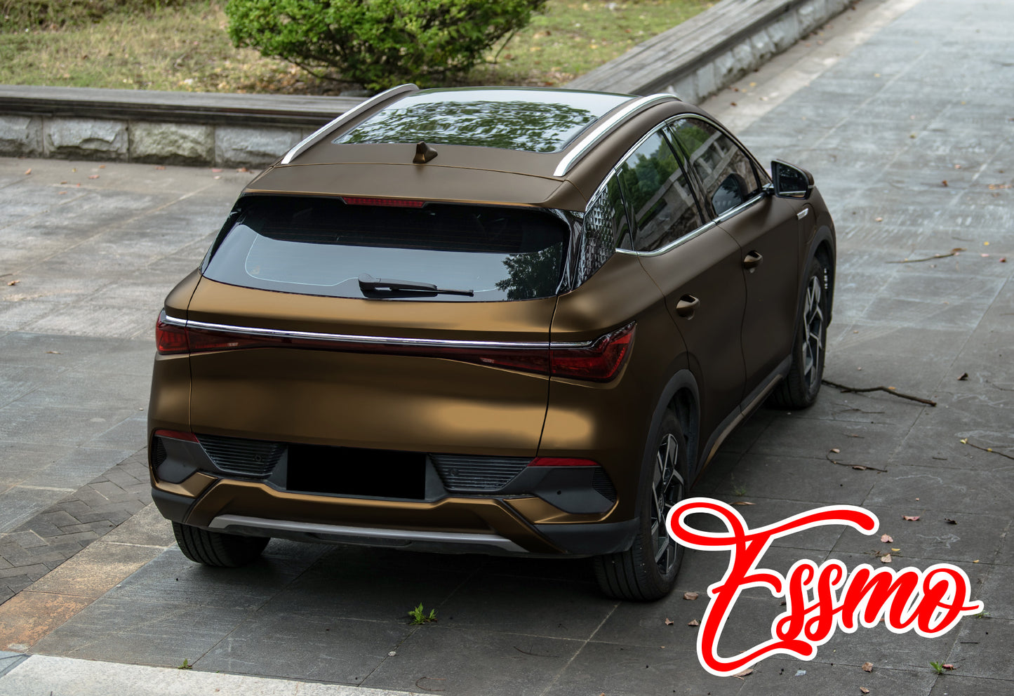 Matte Shadow Gold Dry Apply PPF TPU Paint Protection Film