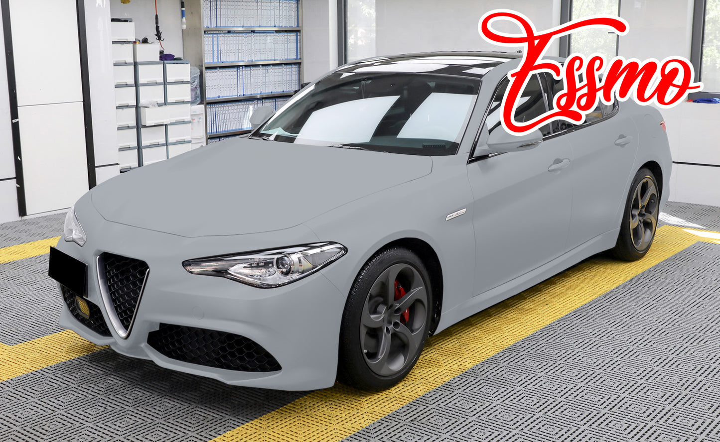 Matte Shark Gray Dry Apply PPF TPU Paint Protection Film