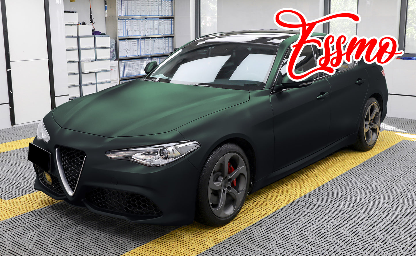 Matte Metallic Wizard Green Dry Apply PPF TPU Paint Protection Film