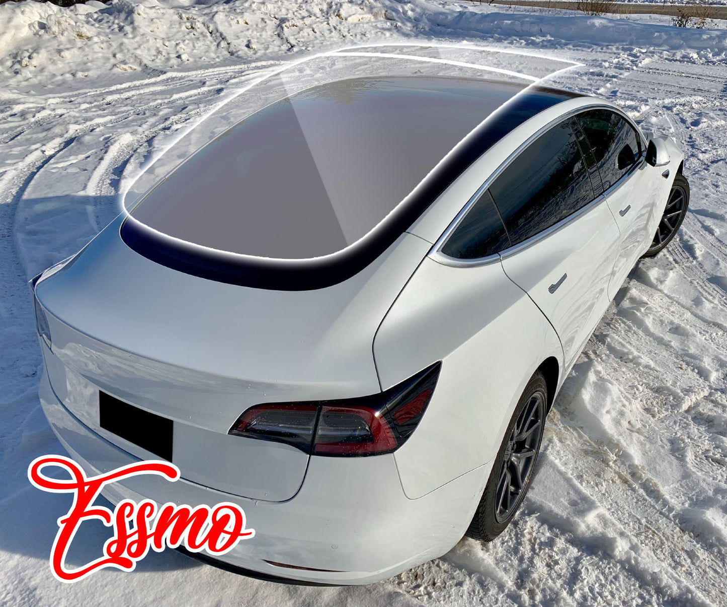 PPF Paint Protection Film Security Clear Glass Sunroof Clear Bra VLT70% UV99% Block Windshield