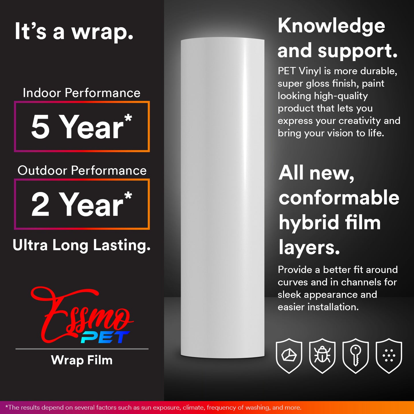 PET Super Gloss Pearlescent Ceramic White Vinyl Wrap