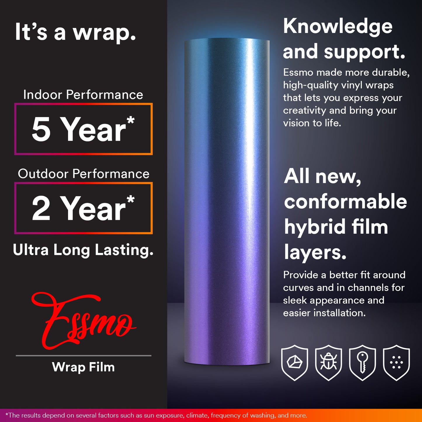 Chameleon Gloss Magic Blue Vinyl Wrap