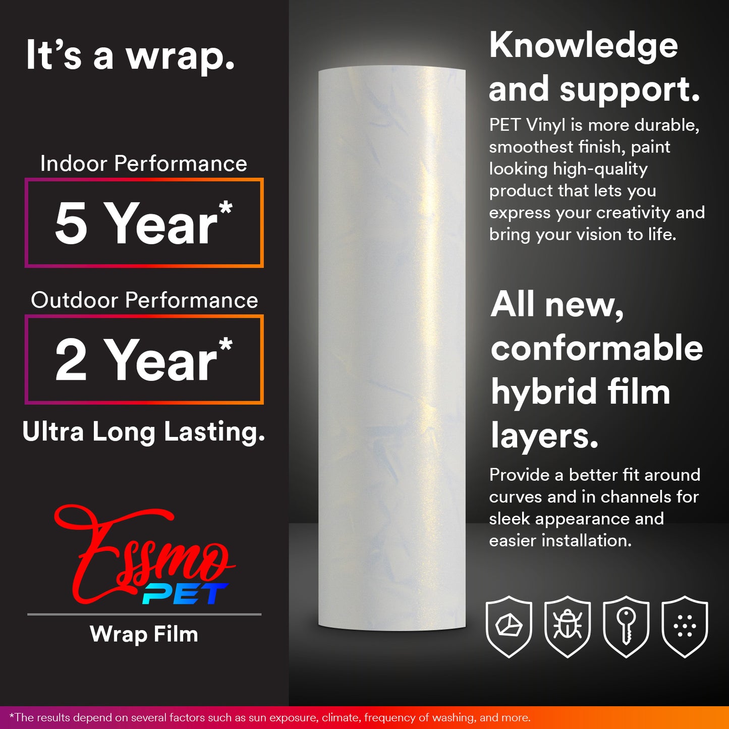 PET Marble Pearl Matte White Blue Vinyl Wrap